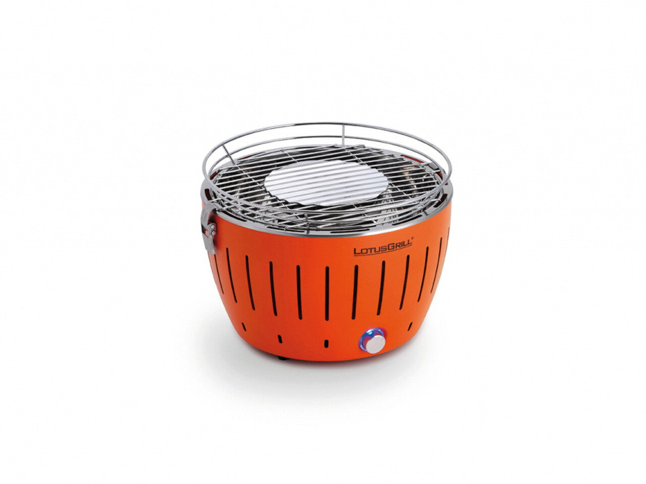 LotusGrill LotusGrill Tafelbarbecue Mini - Ø292mm - Oranje LotusGrill LotusGrill Tafelbarbecue Mini - Ø292mm - Oranje