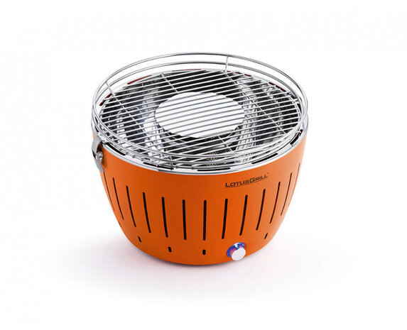 LotusGrill LotusGrill Classic Tafelbarbecue - Ø350mm - Oranje LotusGrill LotusGrill Classic Tafelbarbecue - Ø350mm - Oranje