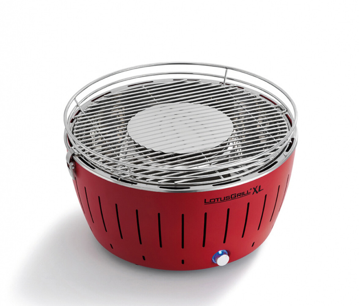 LotusGrill LotusGrill XL Tafelbarbecue - Ø435mm - Rood