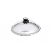 LotusGrill LotusGrill Glazen deksel voor Mini Ø290mm - Met geïntegreerde thermometer LotusGrill LotusGrill Glazen deksel voor Mini Ø290mm - Met geïntegreerde thermometer