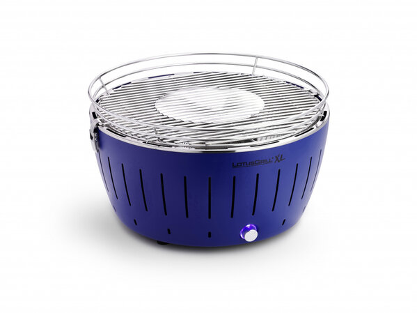 LotusGrill LotusGrill XL Tafelbarbecue - Ø435mm - Diepblauw LotusGrill LotusGrill XL Tafelbarbecue - Ø435mm - Diepblauw