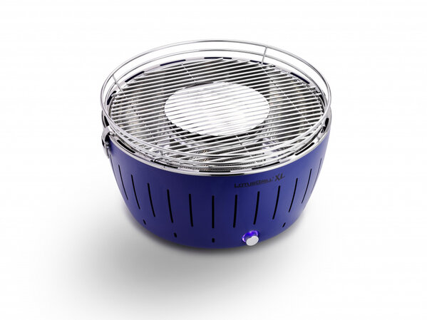 LotusGrill LotusGrill XL Tafelbarbecue - Ø435mm - Diepblauw LotusGrill LotusGrill XL Tafelbarbecue - Ø435mm - Diepblauw