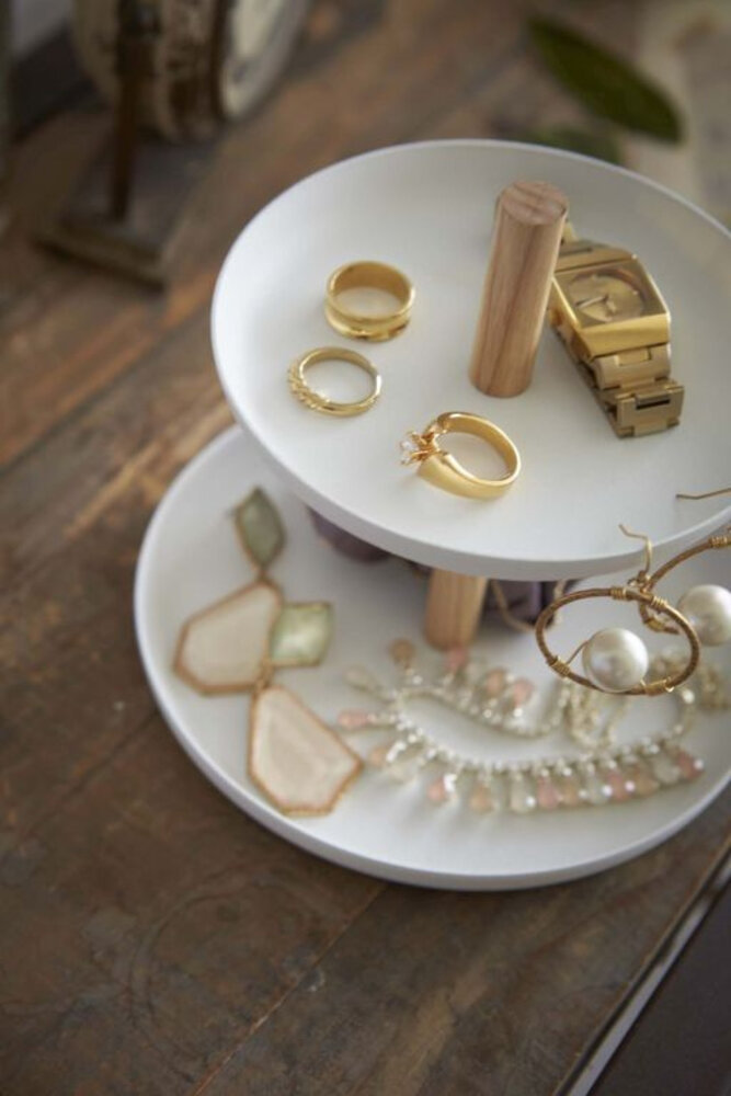 Yamazaki Yamazaki Sieradenhouder 2 - Tosca - White