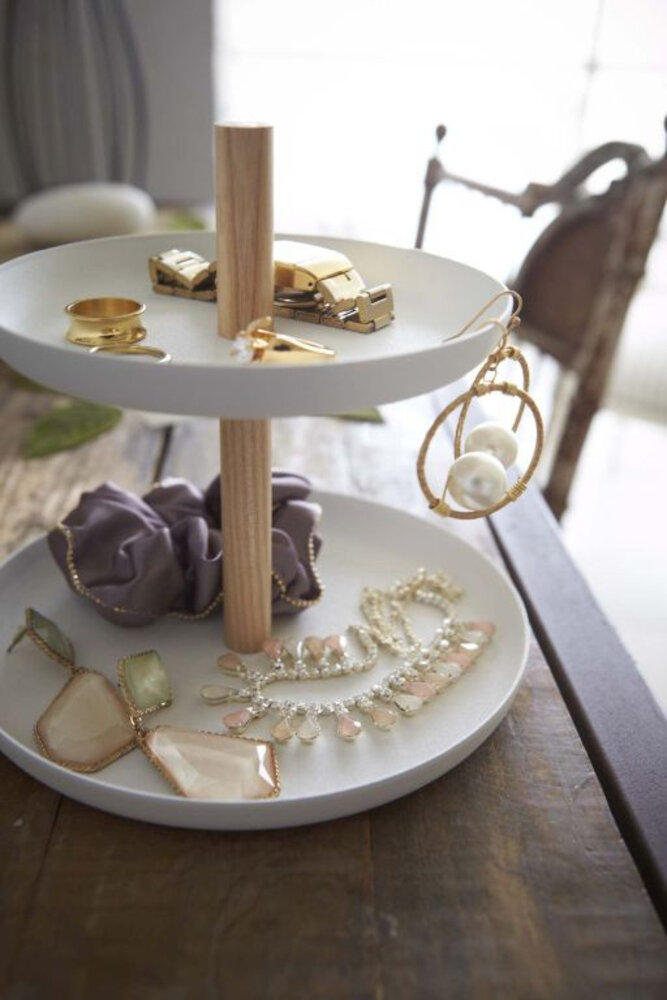 Yamazaki Yamazaki Sieradenhouder 2 - Tosca - White