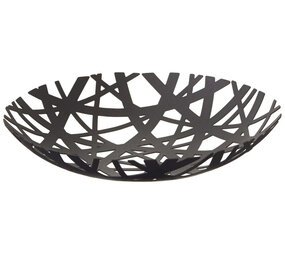 Yamazaki Yamazaki Fruitschaal - Tower - black Yamazaki Yamazaki Fruitschaal - Tower - black