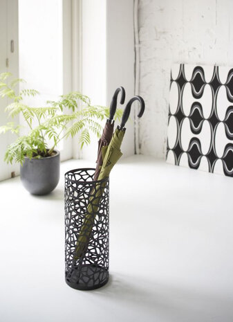 Yamazaki Yamazaki Paraplubak Nest round - black Yamazaki Yamazaki Paraplubak Nest round - black