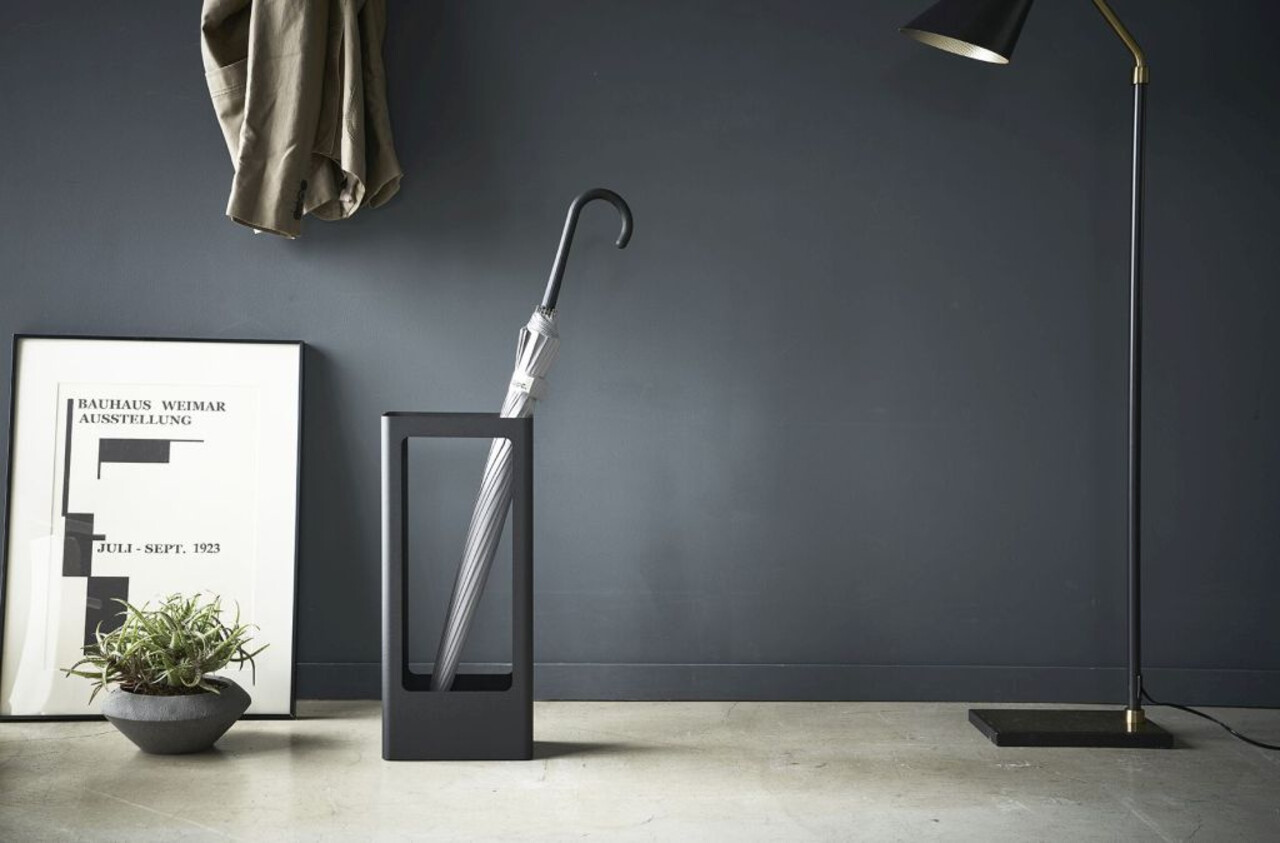 Yamazaki Yamazaki Slim Paraplubak - Tower - Black