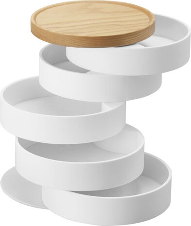 Yamazaki Yamazaki 5-level Sieradendoos - Tosca - White