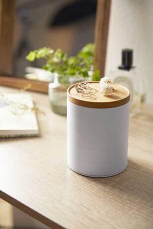 Yamazaki Yamazaki 5-level Sieradendoos - Tosca - White