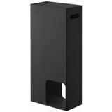 Yamazaki Yamazaki Toiletrol houder - Tower - black Yamazaki Yamazaki Toiletrol houder - Tower - black