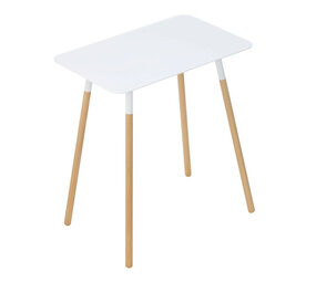 Yamazaki Yamazaki Bijzettafel Vierkan - Plain - white