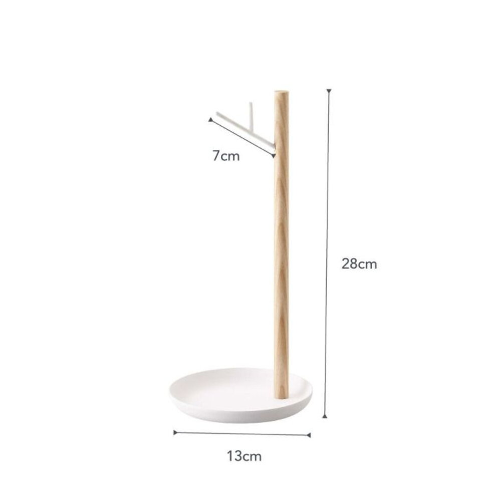 Yamazaki Yamazaki Bananen Standaard - Tosca - White Yamazaki Yamazaki Bananen Standaard - Tosca - White