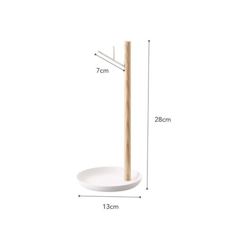 Yamazaki Yamazaki Bananen Standaard - Tosca - White Yamazaki Yamazaki Bananen Standaard - Tosca - White