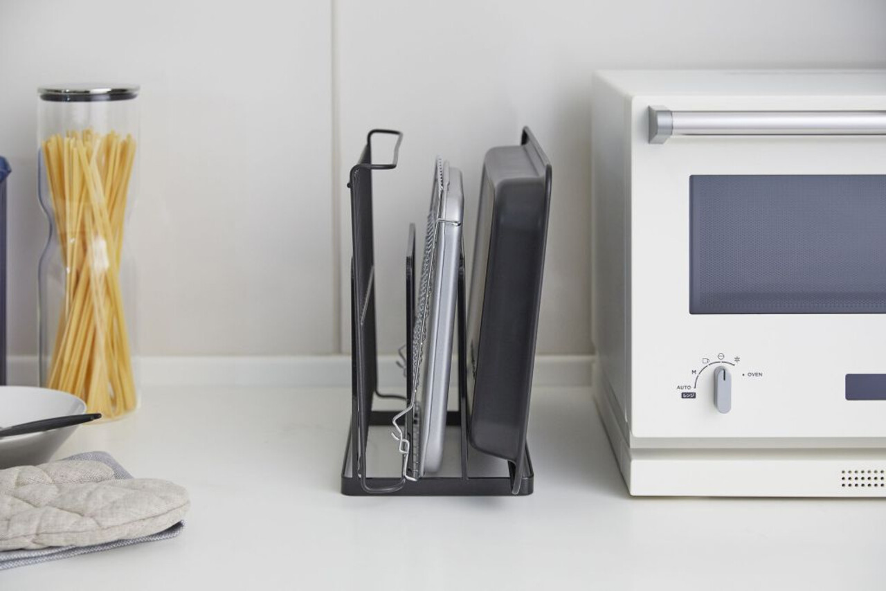 Yamazaki Yamazaki Dienblad en Snijplank Standaard - Tower - Black