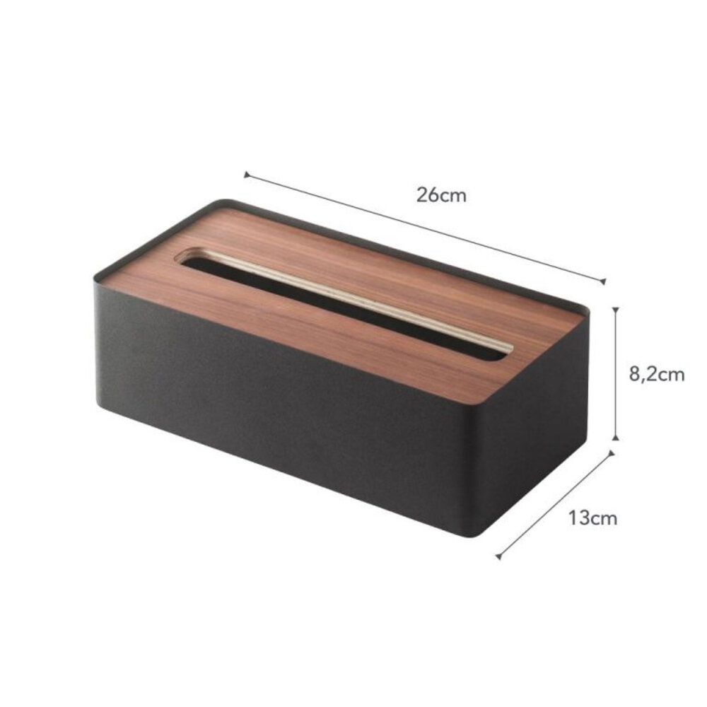 Yamazaki Yamazaki Tissue Houder - Rin - brown