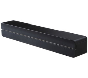Yamazaki Yamazaki Magnetische Vershoudfolie Dispenser - Tower - black Yamazaki Yamazaki Magnetische Vershoudfolie Dispenser - Tower - black
