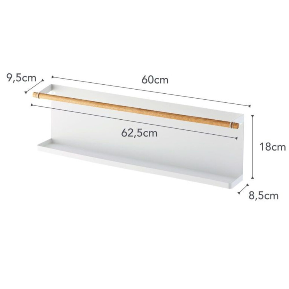 Yamazaki Yamazaki  Muurplank - Tosca - White