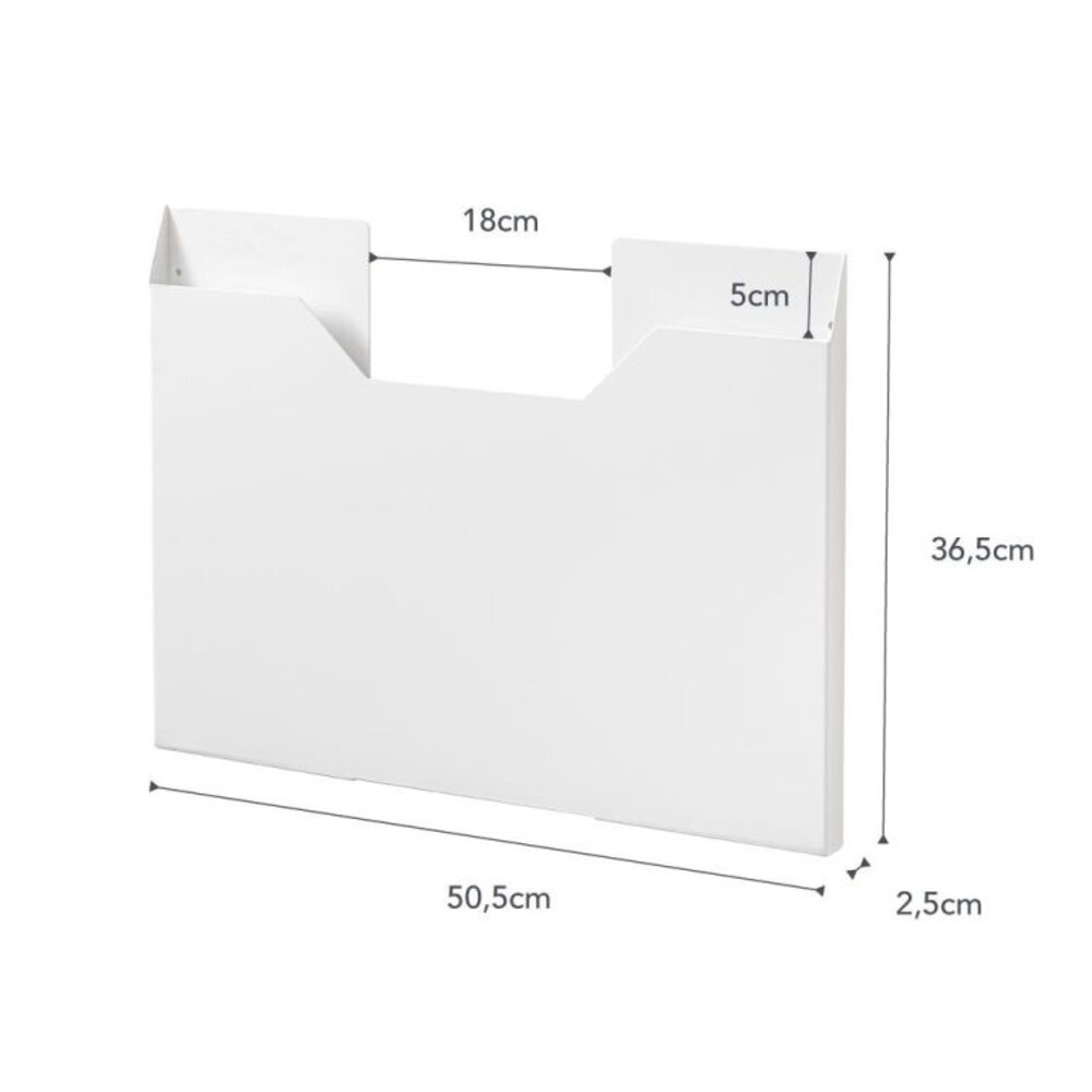 Yamazaki Yamazaki Placemat Houder - Tower - white Yamazaki Yamazaki Placemat Houder - Tower - white