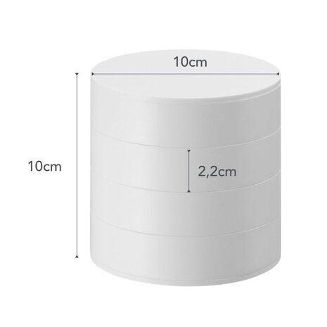 Yamazaki Yamazaki Sieradenhouder 4 - Tower - white
