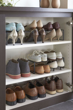 Yamazaki Yamazaki Schoenenrek uitschuifbaar - Frame - black