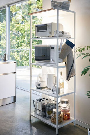 Yamazaki Yamazaki Stellingkast 5 Niveaus - Tower - white