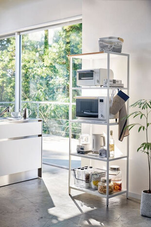 Yamazaki Yamazaki Stellingkast 5 Niveaus - Tower - white