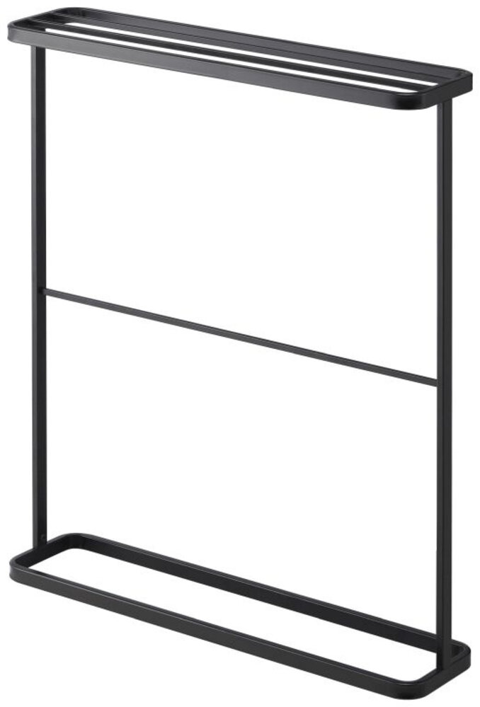 Yamazaki Yamazaki Handdoekhouder - Tower - black Yamazaki Yamazaki Handdoekhouder - Tower - black