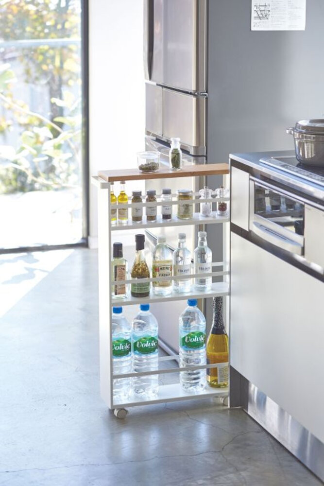 Yamazaki Yamazaki Keukentrolley - Tower - white