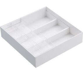 Yamazaki Yamazaki Uitschuifbare bestekbak - Tower - white Yamazaki Yamazaki Uitschuifbare bestekbak - Tower - white