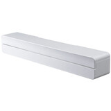 Yamazaki Yamazaki Magnetische Vershoudfolie Dispenser - Tower - white Yamazaki Yamazaki Magnetische Vershoudfolie Dispenser - Tower - white