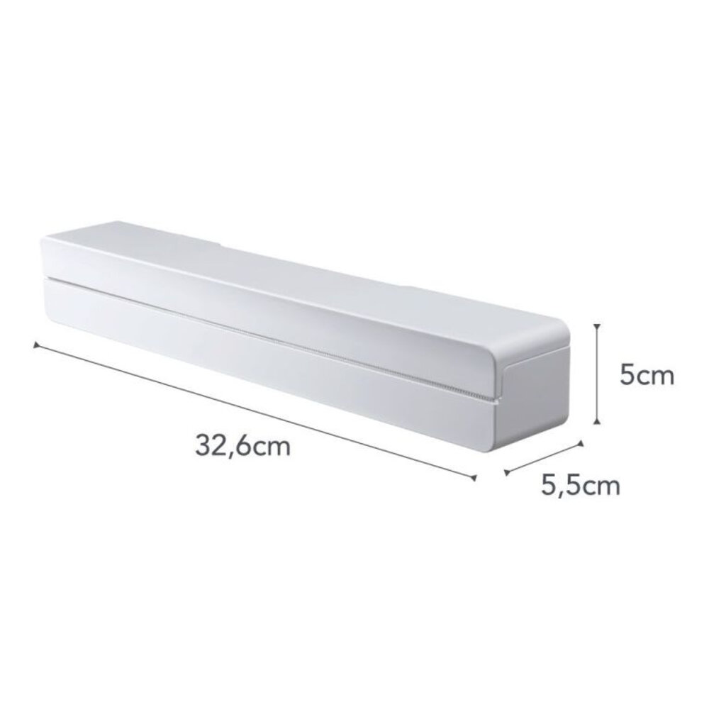 Yamazaki Yamazaki Magnetische Vershoudfolie Dispenser - Tower - white