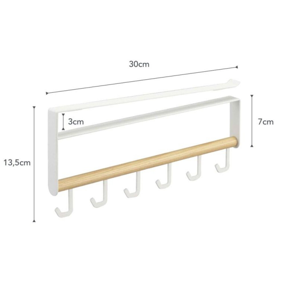 Yamazaki Yamazaki Keukengereihouder - Tosca - white