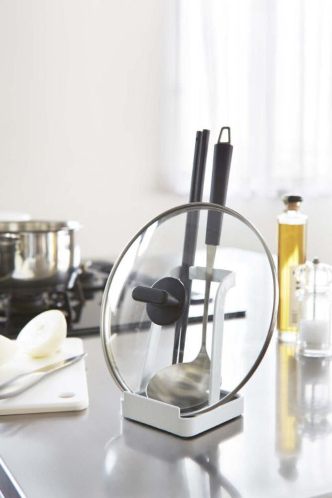 Yamazaki Yamazaki Keukengerei Standaard - Tower - white Yamazaki Yamazaki Keukengerei Standaard - Tower - white