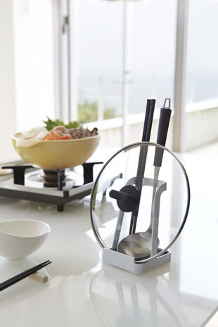 Yamazaki Yamazaki Keukengerei Standaard - Tower - white Yamazaki Yamazaki Keukengerei Standaard - Tower - white