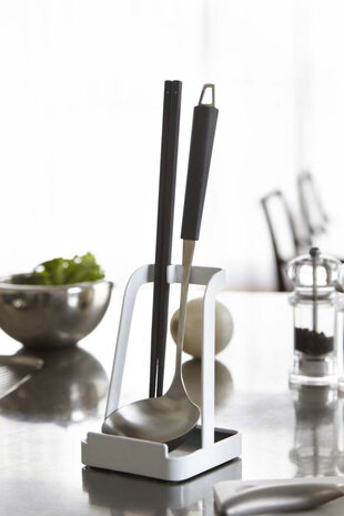 Yamazaki Yamazaki Keukengerei Standaard - Tower - white Yamazaki Yamazaki Keukengerei Standaard - Tower - white