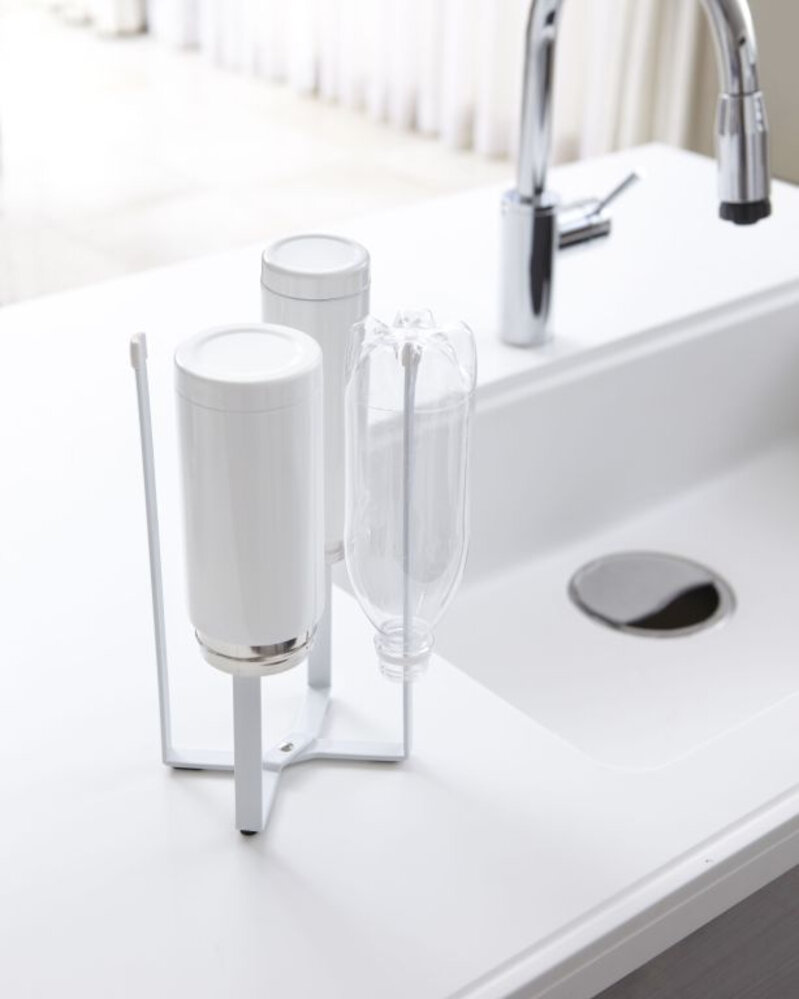 Yamazaki Yamazaki Multifunctionele Keukenstandaard - Tower - white Yamazaki Yamazaki Multifunctionele Keukenstandaard - Tower - white