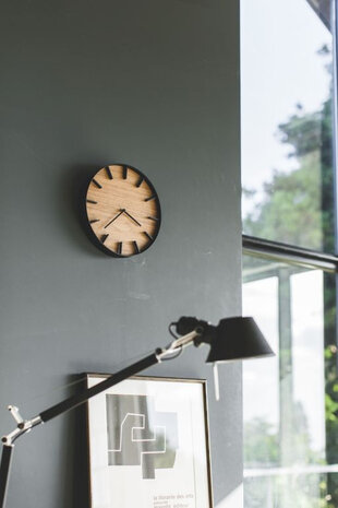 Yamazaki Yamazaki Wandklok - Rin - brown