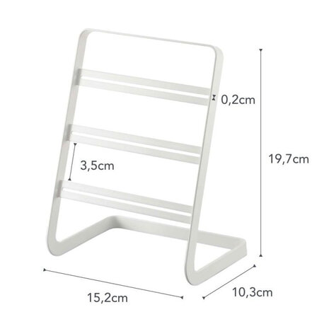 Yamazaki Yamazaki Oorbellen standaard - Tower - white Yamazaki Yamazaki Oorbellen standaard - Tower - white