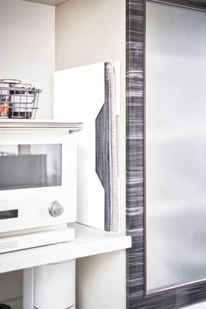 Yamazaki Yamazaki Placemat Houder - Tower - white Yamazaki Yamazaki Placemat Houder - Tower - white