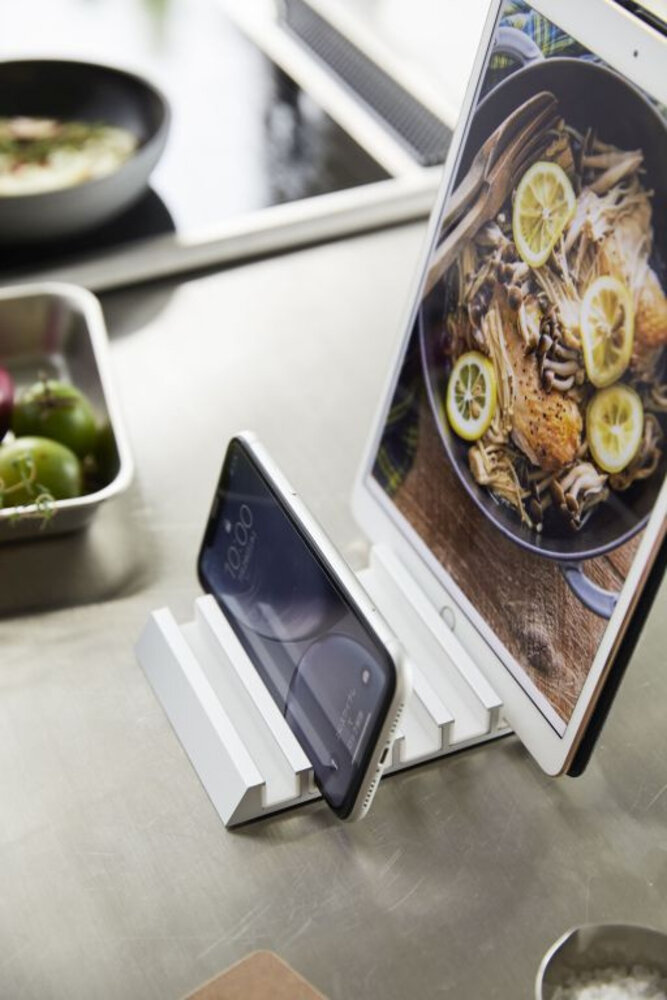 Yamazaki Yamazaki Tablet- en telefoon standaard - Tower - White