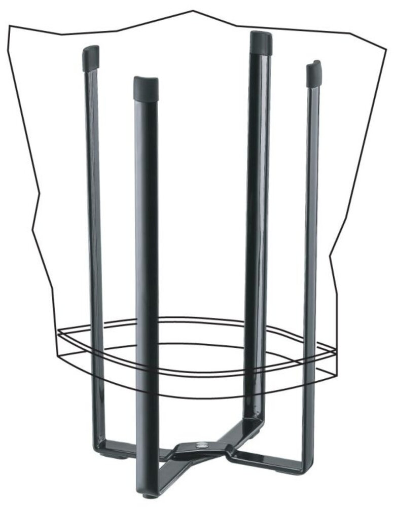 Yamazaki Yamazaki Multifunctionele Keukenstandaard - Tower - black