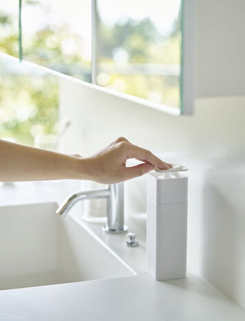 Yamazaki Yamazaki Afwasmiddel Dispenser - Tower - White