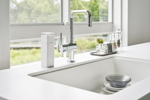 Yamazaki Yamazaki Afwasmiddel Dispenser - Tower - White