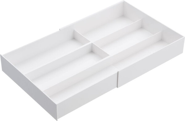 Yamazaki Yamazaki Lade-organizer Uitschuifbaar - Tower - White Yamazaki Yamazaki Lade-organizer Uitschuifbaar - Tower - White