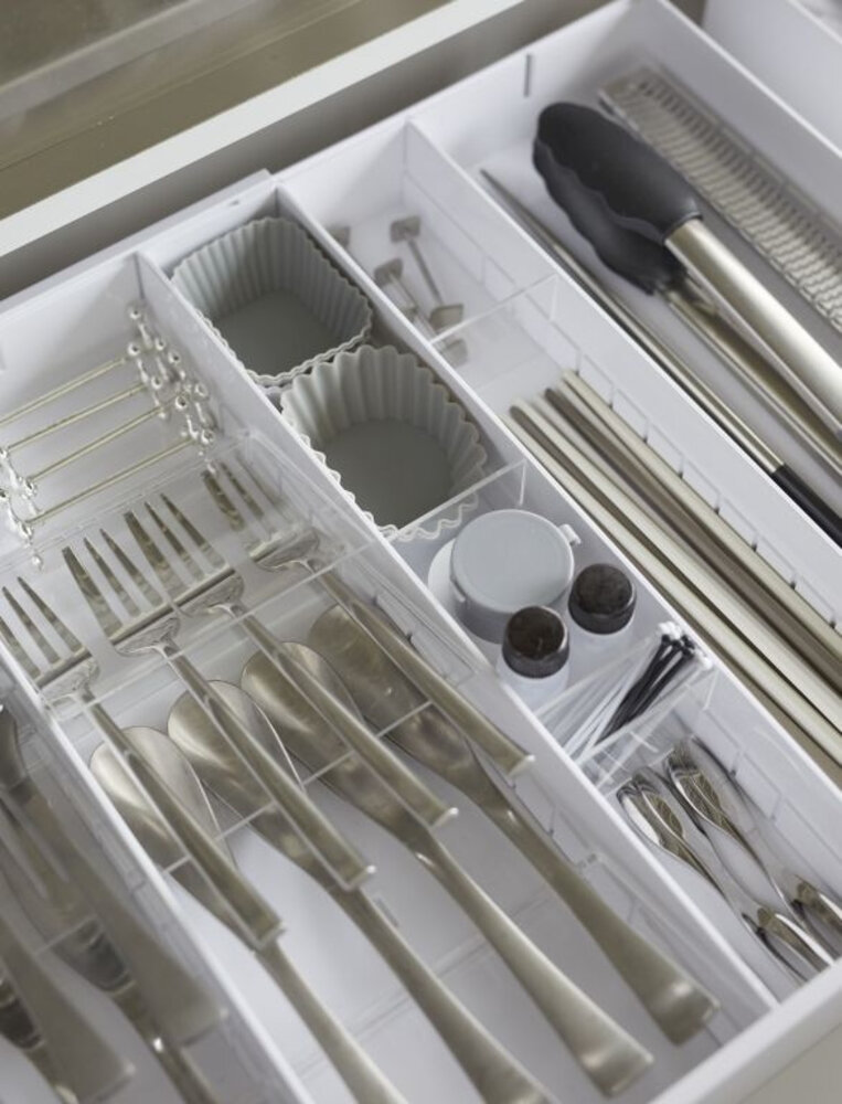 Yamazaki Yamazaki Bestekbak Uitschuifbaar - Tower - White