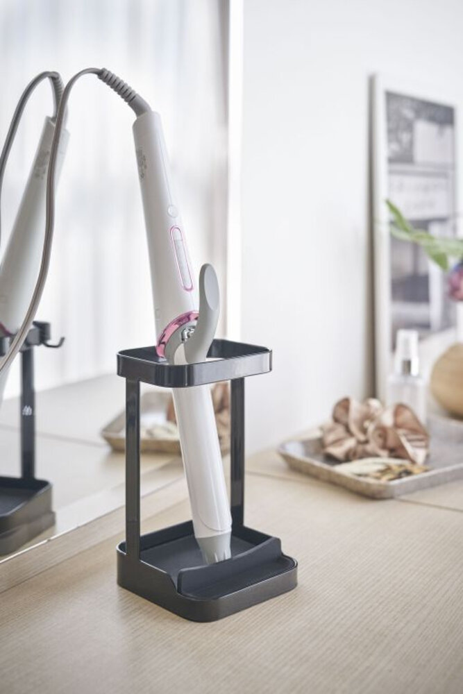 Yamazaki Yamazaki Hair iron stand - Tower - Black Yamazaki Yamazaki Hair iron stand - Tower - Black