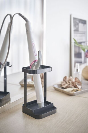 Yamazaki Yamazaki Hair iron stand - Tower - Black Yamazaki Yamazaki Hair iron stand - Tower - Black