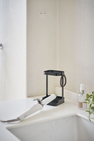 Yamazaki Yamazaki Hair iron stand - Tower - Black Yamazaki Yamazaki Hair iron stand - Tower - Black