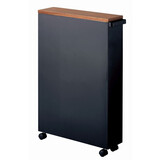 Yamazaki Yamazaki Opbergtrolley - Tower - black Yamazaki Yamazaki Opbergtrolley - Tower - black