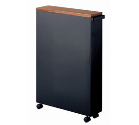 Yamazaki Yamazaki Opbergtrolley - Tower - black Yamazaki Yamazaki Opbergtrolley - Tower - black